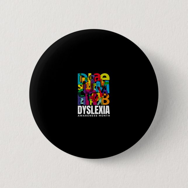 Awareness Month Long Sleeve  6 Cm Round Badge (Front)