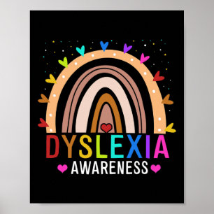 Awareness Month Rainbow Cute Graphic Poster