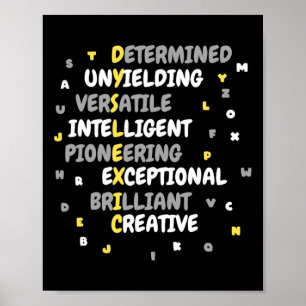 Awareness Month With Meaning Poster