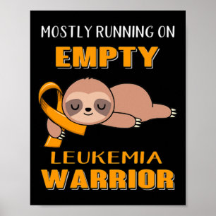 Awareness Mostly Running On Empty Warrior Support Poster