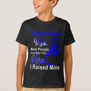 Awareness Mum Blue Ribbon Mother Support T-Shirt