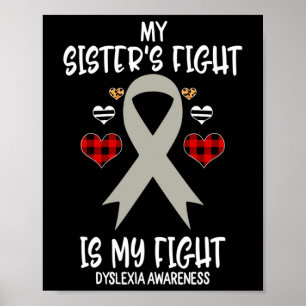 Awareness My Sister's Fight Is My Fight Poster