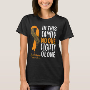 Awareness Orange Ribbon Cancer Survivor Gift T-Shirt