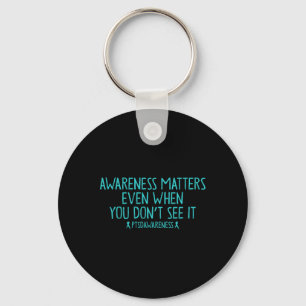 Awareness Problems Ptsd Veteran Trauma Survivor Wa Key Ring