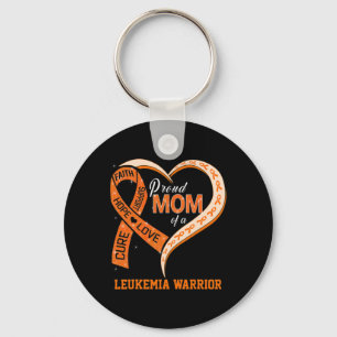 Awareness Proud Mum Of A Leukaemia Warrior 1  Key Ring