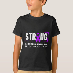 Awareness - Purple Heimer’s Strong T-Shirt