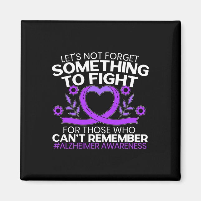 Awareness Purple Ribbon 2  Magnet (Front)