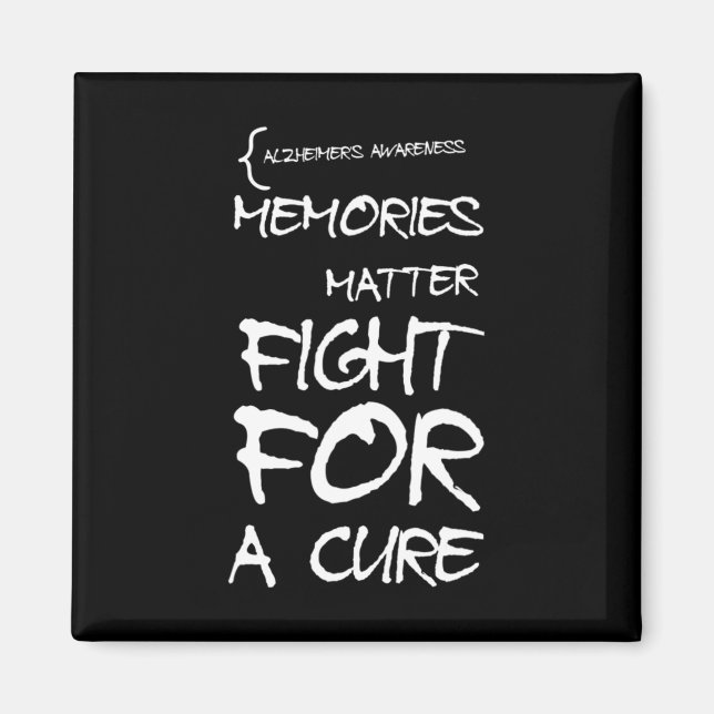 Awareness Purple Ribbon Support Month Design  Magnet (Front)