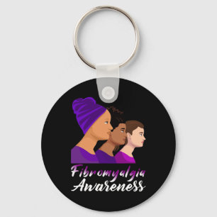 Awareness Purple Women Support 1 Key Ring
