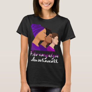 Awareness Purple Women Support 1  T-Shirt
