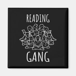 Awareness - Raeding Gang Funny Dyslexia  Magnet