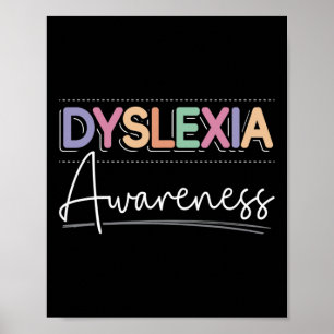 Awareness Reading Disorder Disability Spelling 1 Poster