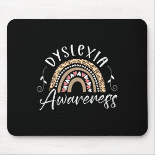 Awareness Reading Disorder Dyslexia Therapist  Mouse Mat