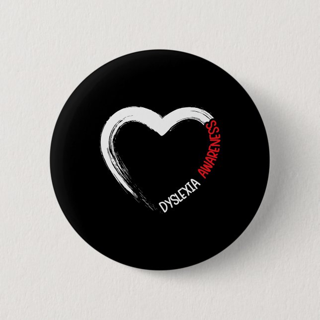 Awareness Reading Disorder Learning Disability 1  6 Cm Round Badge (Front)