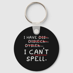 Awareness Reading Disorder Learning Disability 4  Key Ring
