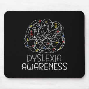 Awareness Reading Disorder Learning Disability Mouse Mat