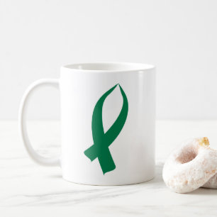 Awareness Ribbon (Green) Coffee Mug