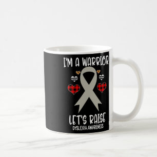 Awareness Ribbon I'm Warrior Lets Raise Support Coffee Mug