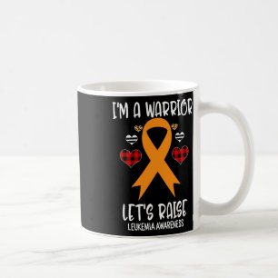 Awareness Ribbon I'm Warrior Let's Raise Support Coffee Mug