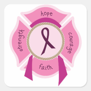 Awareness Ribbon Square Sticker