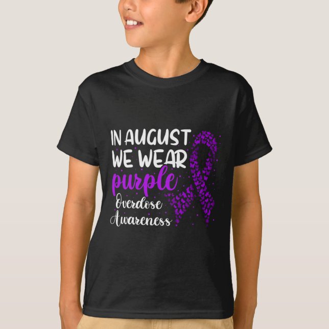 Awareness Ribbon  T-Shirt (Front)