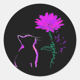 Awareness Shirt Classic Round Sticker