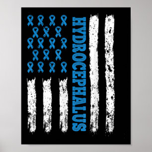 Awareness Shunt Happens Hydrocephalus Warrior 1 Poster