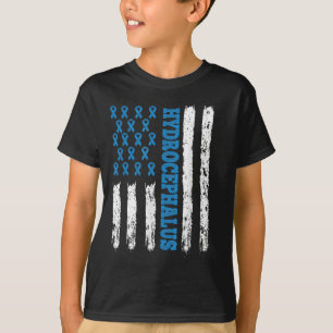 Awareness Shunt Happens Hydrocephalus Warrior 1  T-Shirt