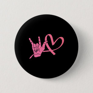 Awareness Sign Language Love Asl Teacher 6 Cm Round Badge