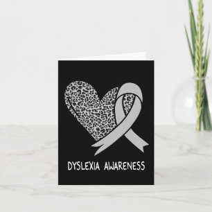 Awareness Silver Ribbon  Card