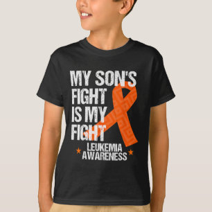 Awareness Son Fight Orange Ribbon Gift T-Shirt