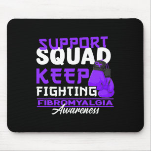 Awareness Squad I Chronic Pain Response Fibromyalg Mouse Mat