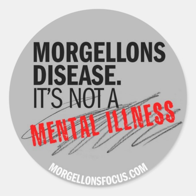 Awareness Sticker – Grey (Front)