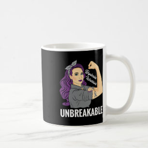 Awareness Strong Warrior Support Women Kids Gift Coffee Mug
