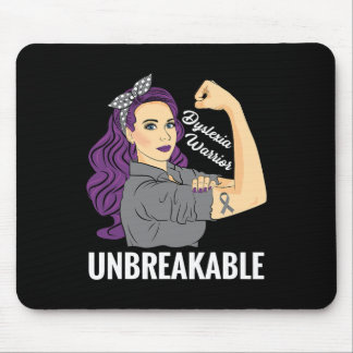 Awareness Strong Warrior Support Women Kids Gift Mouse Mat