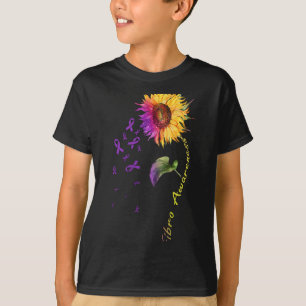 Awareness Sunflower Fibro T-Shirt