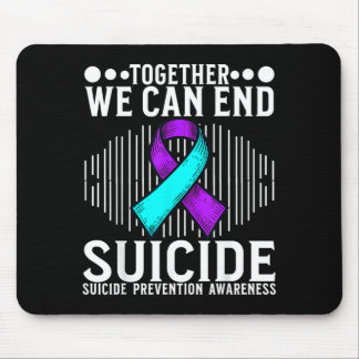 Awareness Support Prevention Awareness Month Art Mouse Mat