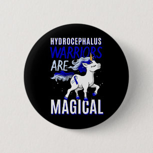 Awareness Supporter Water On The Brain Gift 6 Cm Round Badge