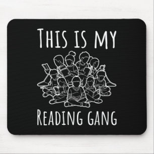 Awareness - This Is My Reading Gang Funny Dyslexia Mouse Mat