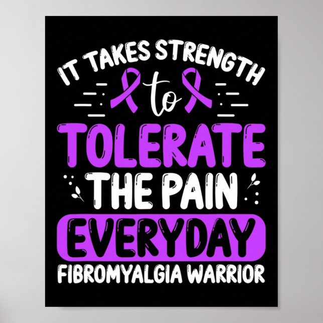 Awareness Tolerate The Pain Everyday Disease  Poster (Front)