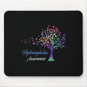 Awareness Tree Ribbon Love Hope Awareness Mouse Mat