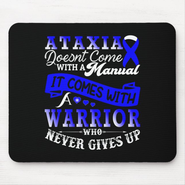 Awareness Warrior Family Support  Mouse Mat (Front)