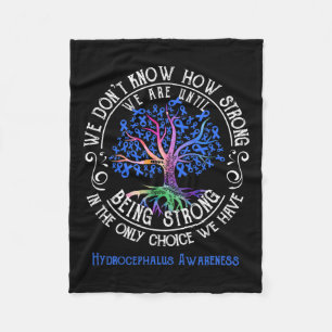 Awareness We Are Until Being Strong Fleece Blanket