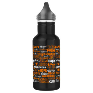 Awareness Words...RSD/CRPS 532 Ml Water Bottle