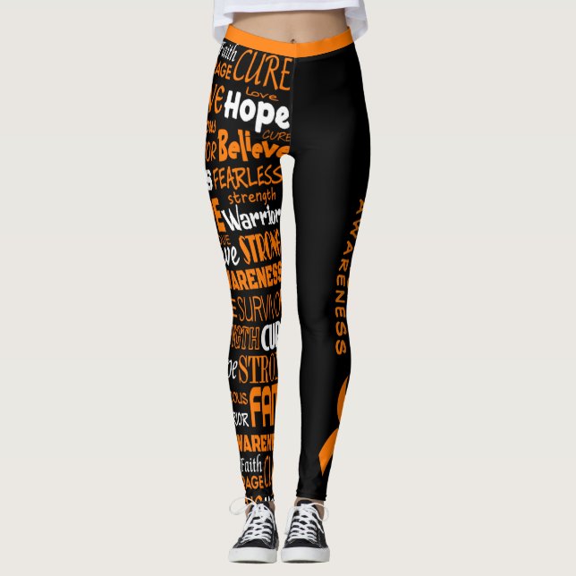 Awareness Words...RSD/CRPS Leggings (Front)