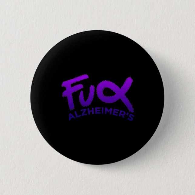 Awarness Dementia  6 Cm Round Badge (Front)