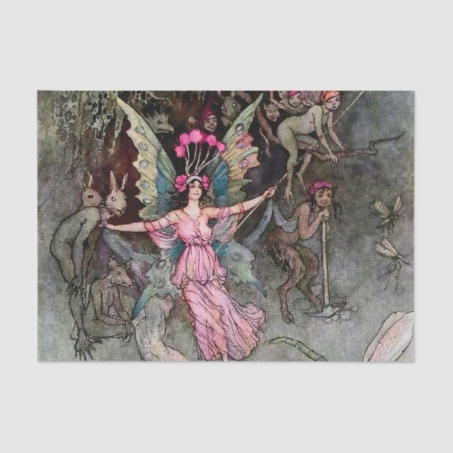 “Away Down Under” by Warwick Goble Tissue Paper (Front)