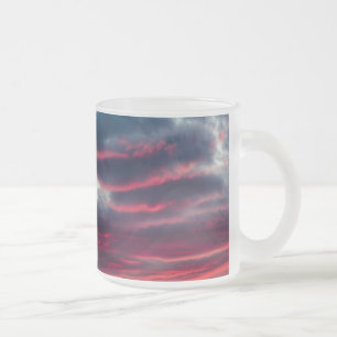 away from our window frosted glass coffee mug
