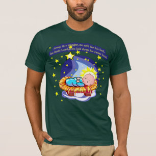 Away in a Manger Christmas Carol T-shirts, Gifts T-Shirt