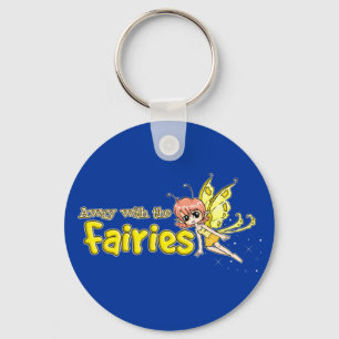 Away with the fairies key ring